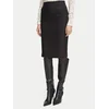 Morgan Ravno krilo 242-JROSE.F Črna Slim Fit