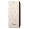 Maska na preklop Guess PC/TPU 4G Metal Camera Outline Book za iPhone 14 Pro Pink