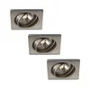Philips Massive 59323/17/PN - Komplet od 3 kupatilskih svetala QUARTZ 1x GU10/50W/230V