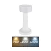 Globo 58447W - LED prigušiva dodirna stona lampa ANGELIKA LED/1W/3,7V bela