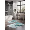 Lessentiel Maison Set Podloga za kupatilo CT-5424, Plavo-zeleni