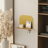 HANAH HOME Zidna polica Short Pouch Gold