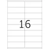Etikete 105X35 A4/16 1/100 bela