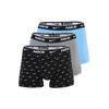 NIKE Underwear Boksarice nebeško modra/siva/črna/bela