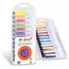 Boja tempera 12ml aluminijumska tuba 12boja (8 metalik+4 fluo)+četkica