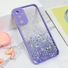 Maska za mobilni telefon Samsung Galaxy A24 4G FRAME GLITTER, Ljubičasta