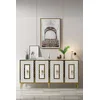 Hanah Home Konzola Puma 150, 150x75x32 cm, Bela