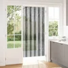 Zavjesa protiv insekata Chenille Siva i crna 90 x 200 cm