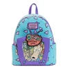 Loungefly Rockos Modern Life Lenticular TV Mini Backpack ( 060439 )
