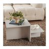 HANAH HOME Sto za dnevnu sobu Harmony Grey