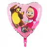 Grabo 45 cm folijski balon - Maša na kolesu
