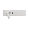 LED zidno spot svetlo RESORT LED/10W/230V + LED/3W, belo, levo