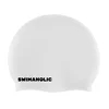 Swimaholic seamless cap white