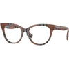 Burberry BE2375 3966 L (53) Rjava/Kristalna
