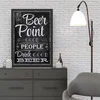 Wallity Uramljena slika Beer Point, 40x55 cm