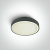 PLAFONJERA LED 1×E27/18W/PLC/230V IP65 ANTRACIT