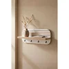 Hanah Home zidna polica Artmtkwll9-White, 40 cm, bela