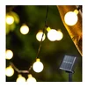 Brilagi - LED solarna dekorativna girlanda BUBBLE 50xLED/8 funkcija, 7 m, IP65, topla bela