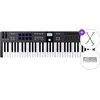Arturia KeyLab Essential 61 mk3 SET MIDI keyboard Black