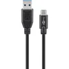 Goobay kabel USB 3.0 A -> USB-C, 0,5 m