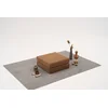Atelier del Sofa Tabure Comfort, 95x43x95cm, Braon
