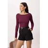 Trendyol Milla ženska bluza Twoaw26Bz00072, ljubičasta