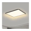 Brilagi - LED prigušiva svetiljka SLIMFRAME LED/36W/230V 45x45 cm crna + daljinski upravljač