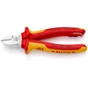 KNIPEX 70 06 160 T BK Bočne sečice izolovana, VDE, hromirana 160 mm