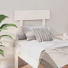 Vidaxl vidaXL Vzglavje postelje belo 93,5x3x81 cm masivni borov les