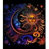 Norimpex - Puzzle Diamantova slika: Sonce in luna 30x40cm - 1 - 39 kosov