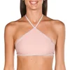 Arena high neck top rose 32