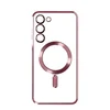 Silikonska futrola Magsafe za Samsung S26/ roza