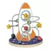 Tooky Toy: Lesena raketna kroglična steza