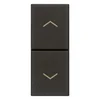 VIMAR LINEA DVOSMJERNO TIPKALO 10A IZMJENIČNI CRNO VI30062.G