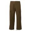 Carhartt WIP Kargo hlače temno rjava