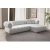 ATELIER DEL SOFA Ugaona garnitura Petra Right White
