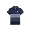 Polo Ralph Lauren otroška polo Wimbledon Collection mornarsko modra barva, 313950162001