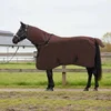 Pokrivač za konje Puni tamnosmeđi 155 cm Poliester