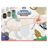 Junior graffiti canvas blind ram sa skicom kengur bela 30x40cm ( 132954 )