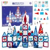 slomart Magnetske kocke Lean Toys Okenca - Vesoljske (90 el.)