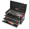 KS Tools sanduk za alat sa 1/4+1/2 CHROMEplus univerzalnim setom alata, 99-delni 918.0200