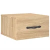 Vidaxl Stenska nočna omarica sonoma hrast 35x35x20 cm