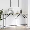 Konzolni stol boja hrasta sonome 140x23x75 cm konstruirano drvo