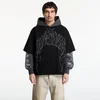 Mikina PLEASURES Dragon Layered Hoodie Faded Black XL