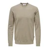 Only & Sons Pulover ONSLoui temno bež