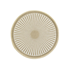 Douceur d intérieur pogrinjki SET DE TABLE (0) 38 CM JUTE IMPRIME SOLEIMIO X4 Bela