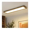 Brilagi - LED prigušiva svetiljka SLIMFRAME WOOD LED/58W/230V 124x33,7 cm + DO