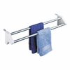 WENKO 3703100 - Sušač za veš TWIN 60x13 cm srebrna/bela