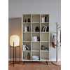 Hanah Home Polica za knjige Zipa, 100x184x25 cm, Braon