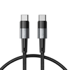 Tech-protect Ultraboost kabel USB-C/USB-C 60W 3A 25cm, siva
